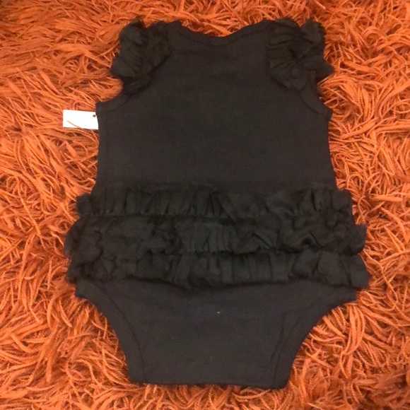 “My Little Black Dress” Onesie NWT - Picture 3 of 4